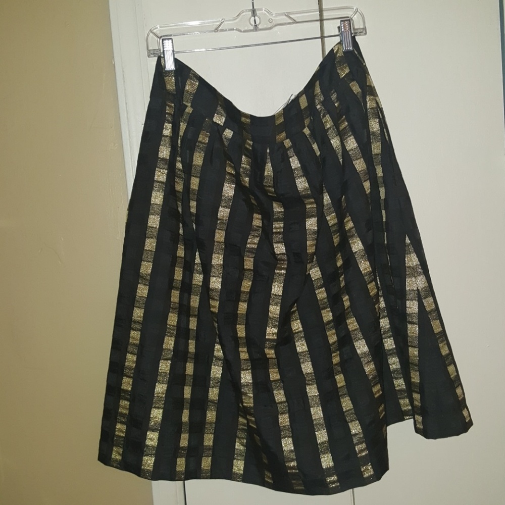 Ann TAYLOR FACTORY Midi Pleated Winter Skirt